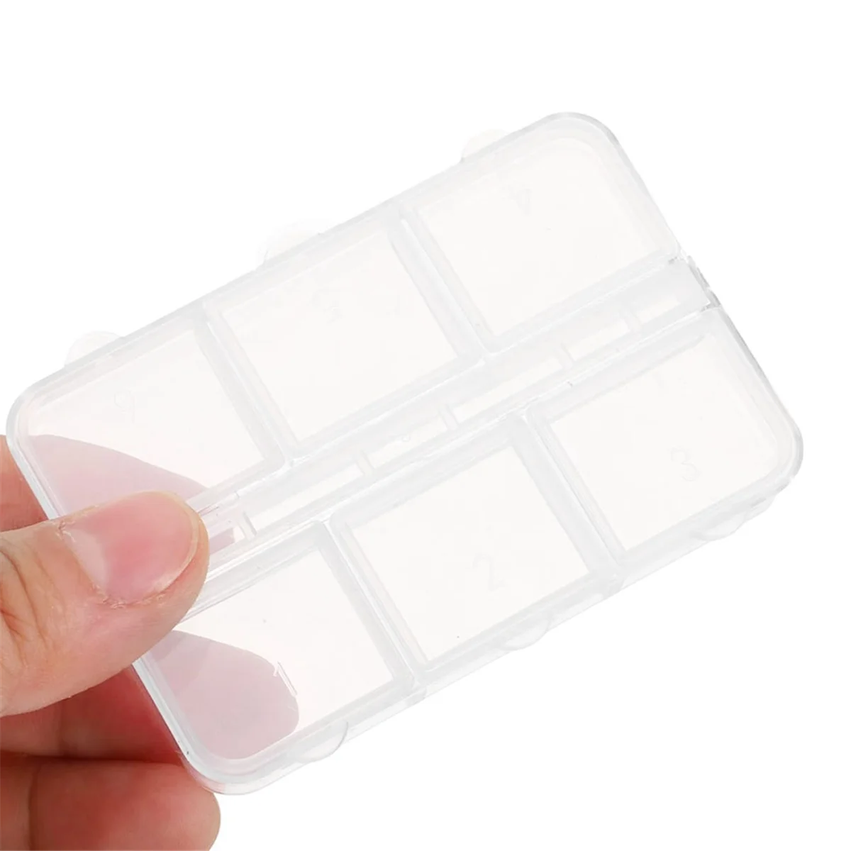 10pcs Nail Art Storage Box Nail Charm Storage Boxes Art Organizer Manicure Case Small CAU30t Organizers Jewelry Container