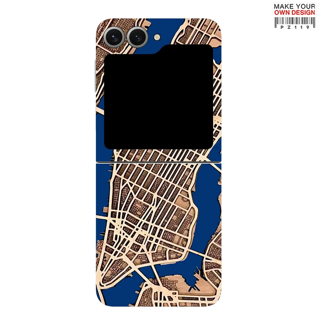 3MPZ06 NEW DESIGN SKIN FULL WRAP CITY MAP ARMY GAME COVER PROTECTION MARBEL FOR GALAXY