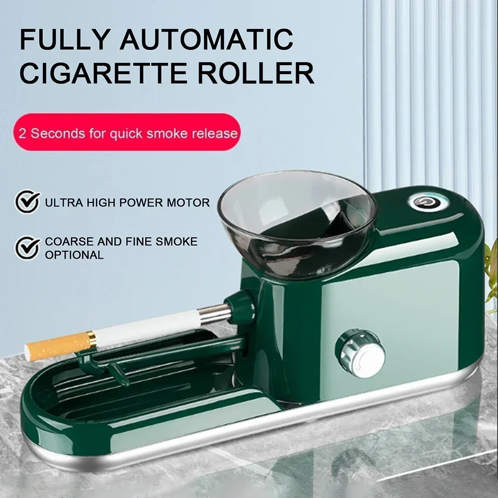 Automatic Cigarette Roller Smoking Accessories Electric Automatic Cigarette Injector Maker Tobacco Rolling Making Machine