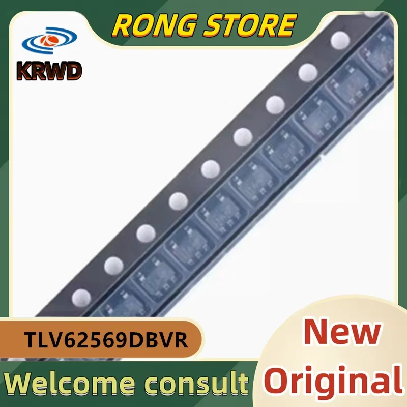 25PCS 16AF New and Original Chip IC TLV62569DBVR TLV62569DBVT TLV62569 SOT23-5 High Efficiency step-down switch regulator chip
