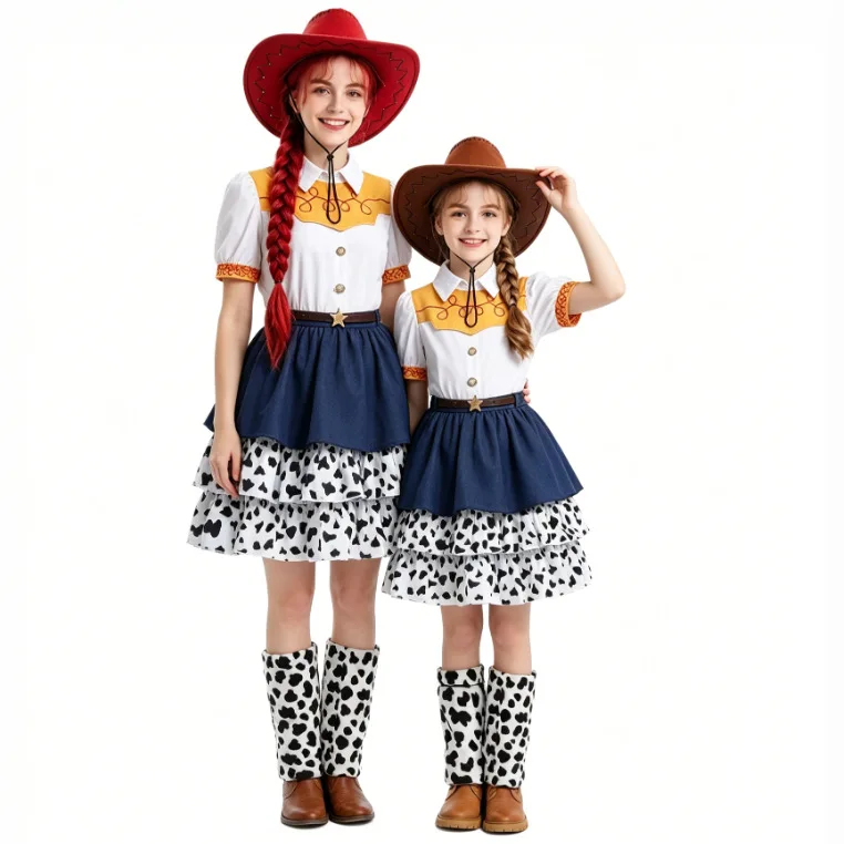 

Halloween Toy Story Trudy Western Cowboy Costume Play Clothes Stage Performance Outfit Women's Ethnic Fashion Summer 2026