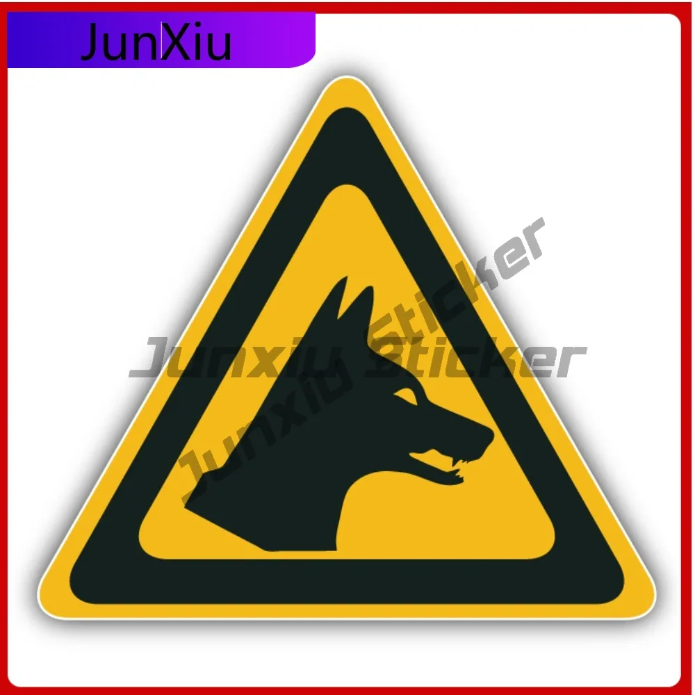 

Dingo Dog Warning Cool Limited Durable Creative Bumper Decal Decoration Waterproof Vinyl Car Laptop Window Auto Exterior