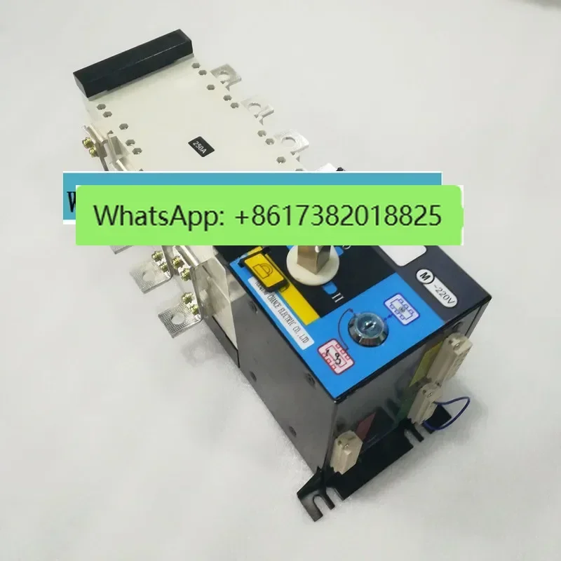 Automatischer Transferschalter 4P 250A PC-Qualität 220V 4-poliger 3-Phasen-Dual-Netzschalter