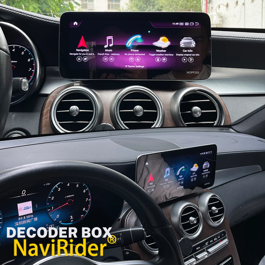 Upgrade NTG 6 Qualcomm 680 Android 13 Decoder Box Upgrade Wireless CarPlay For Mercedes Benz GLC V-Class EQC Electric 2020-2022