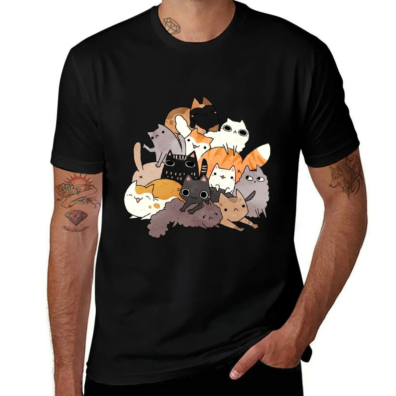 

pile-o-cat version 2.0 T-Shirt t shirt personalised funny t shirts dark humor T-Shirt