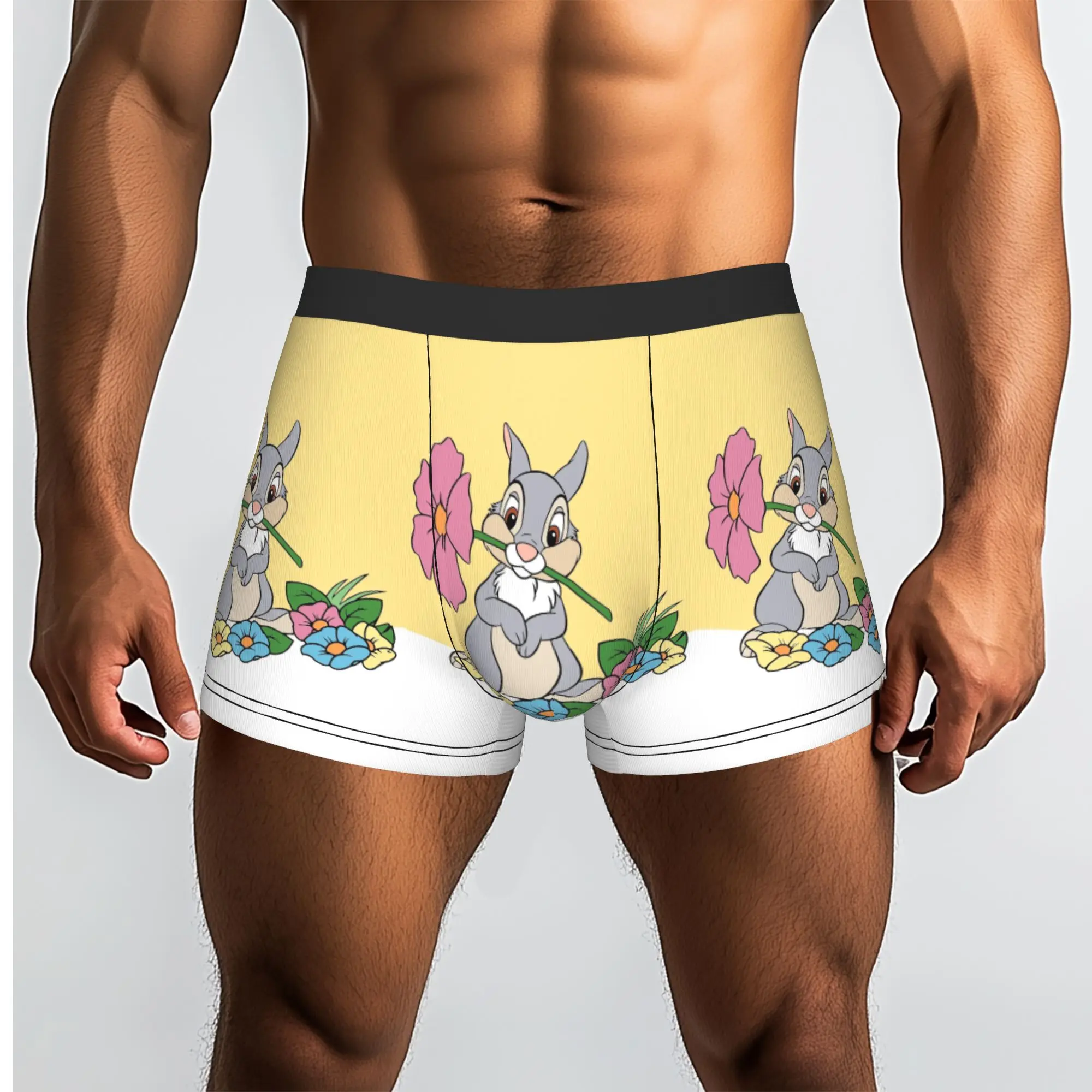 Custom B-Bambies Anime Boxer Shorts For Men 3D Printed  Underwear Panties Briefs Stretch Underpants