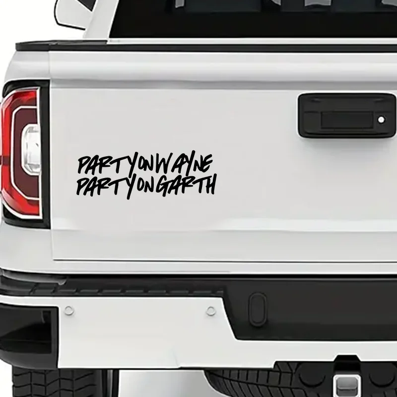 

Durable Stickers for Laptops, Phones Wayne's World Inspired Wayne and Garth's Quote Stickers - Pet Car Accessories