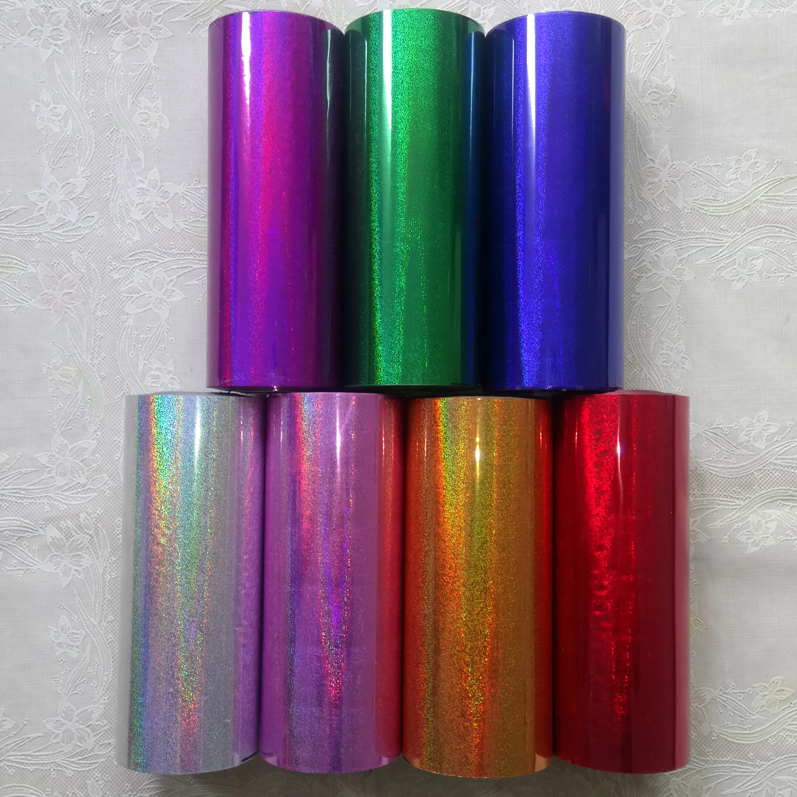 1 roll Hot Stamping Foil Paper Roll Holographic foil transparent foil plastic 16cm x120m golden silver bronze 19 color available