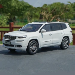 1:18 Jeeps Grand Commander SUV Alloy Car Model Diecast Metal Toy Off-road Vehicles Car Model Simulation Children Gift Decoration