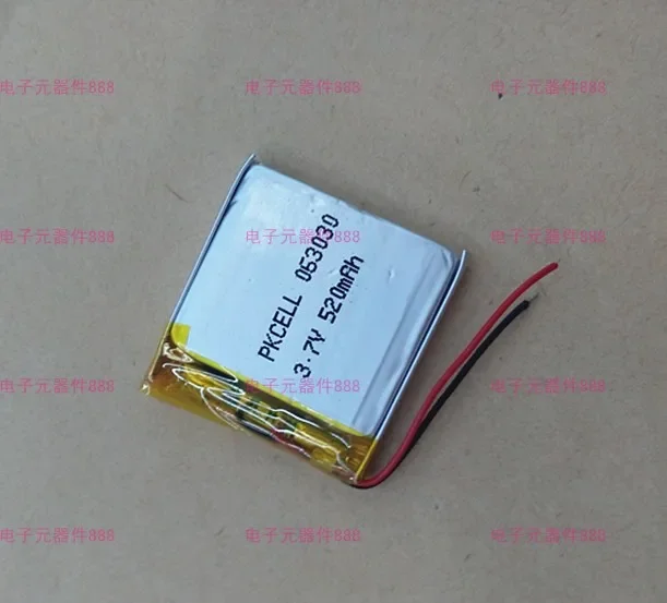충전식 리튬 이온 셀 폴리머 리튬 배터리, 603030 582930 GPS MP3 무선 헤드셋, 포인트 독서 펜 배터리, 3.7V, 신제품