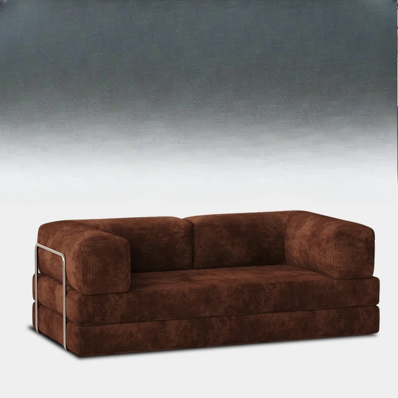

Sofa vacuum compression fabric folding double triple sponge sofa bed