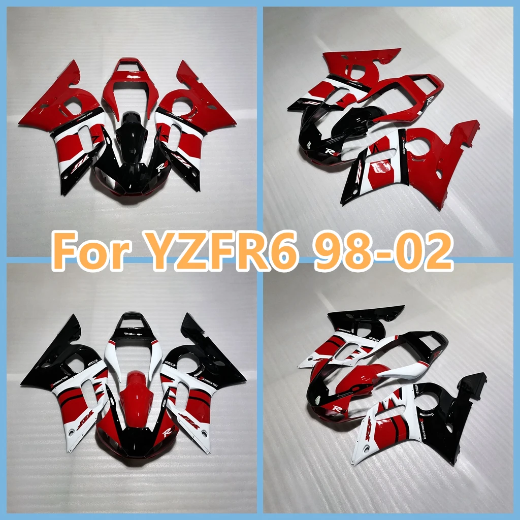 Prime Chinese Fairings For YAMAHA 1998 1999 2000 2002 YZF-600 YZF-R6 98-02 YZFR6 ABS Plastic 100% Fit Injection Bodywork