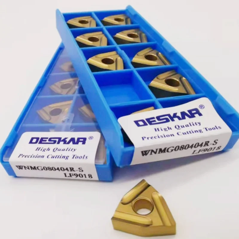 

WNMG080404R-S LF9018 /WNMG080404L-S LF9018 /WNMG080408R-S LF9018 /WNMG080408L-S LF9018 Твердосплавные пластины для токарных лезвий с ЧПУ, 10 шт.