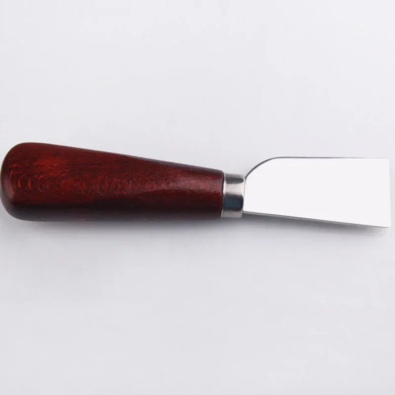 Leather Craft  Home Decoration Tools Leather Cutting Stainless Steel Knife Craft Tool Wooden Handle High Quality