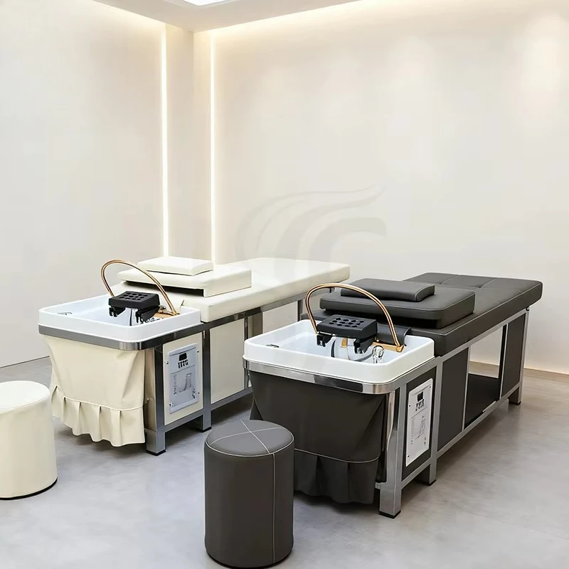 Thai Style Multifunctional Thick Mattress Physiotherapy Phototherapy Water Circulation Shampoo Bed