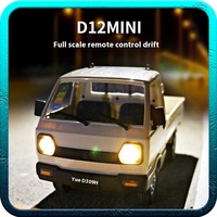 Cxd 1:16 D12mini Full-Scale Simulation Rc Model Car Mini Suzuki Pickup Truck Toy Kids Birthday Holiday Gift Model Car Prize Van