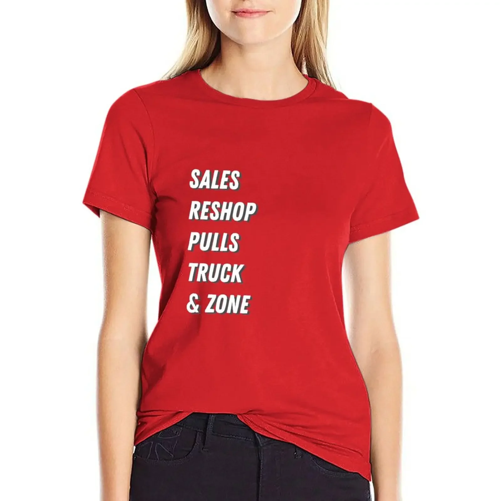 

Retail Daily Tasks T-shirt shirts graphic tees aesthetic clothes cotton t shirts Women