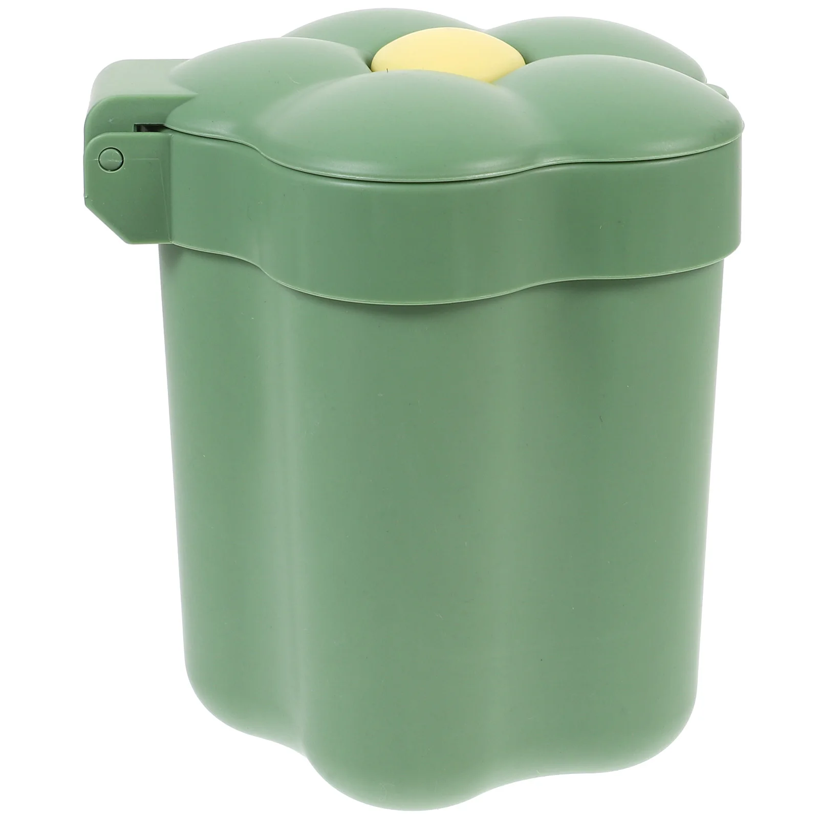 

Desktop Trash Can Waste Basket Stylish Garbage Office Bin for Bedroom Cartoon Bathroom Small