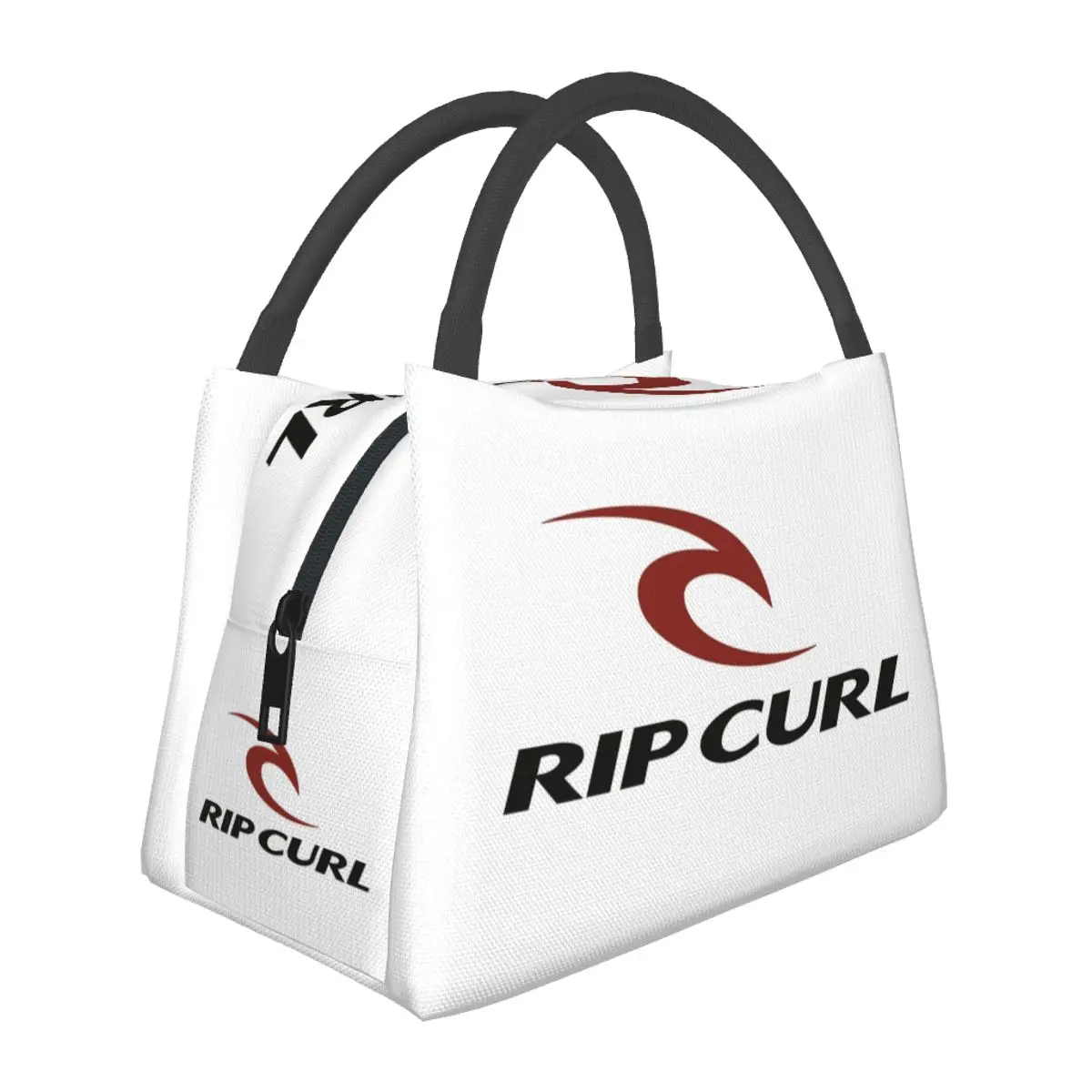 

Rip Curl Logo Lunch Bags Insulated Bento Box Waterproof Lunch Tote Picnic Bags Cooler Thermal Bag for Woman Student Office