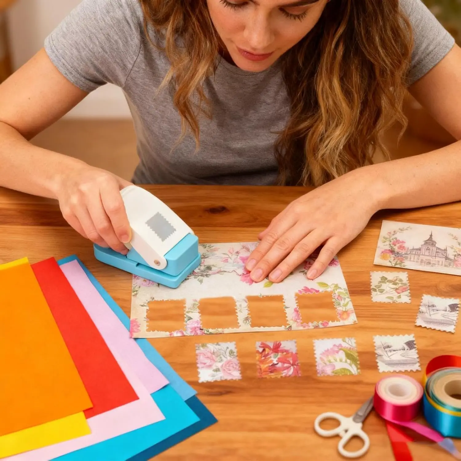 New Stamp Shape Embossing Machine DIY Handmade Embosser Crafts and Scrapbooking Tool Stamp Border DIY Punch