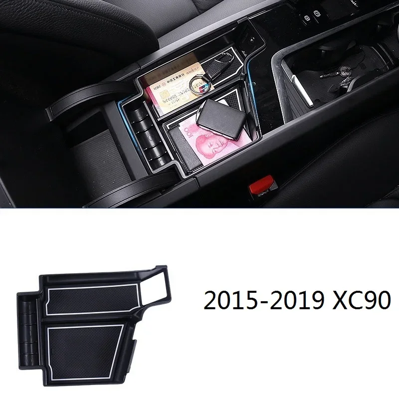 Suitable for Volvo XC90 XC60 S90 V90 S60 V60 model central armrest box storage box car accessories