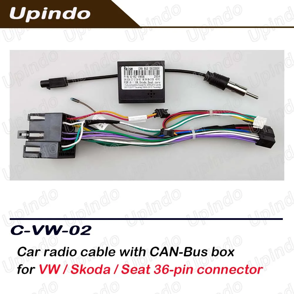 

Original CANBus Android Radio Wiring Harness for VW Jetta Passat Lavida Bora | Installation Adapter Cable