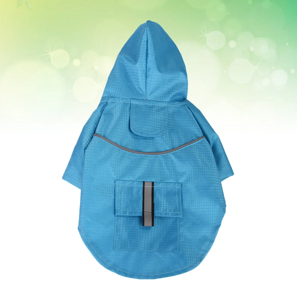

Reflective Pet Raincoat for Pets Dogs Jacket Waterproof Apparel with Hood Puppy Clothes Hooded Raincoats