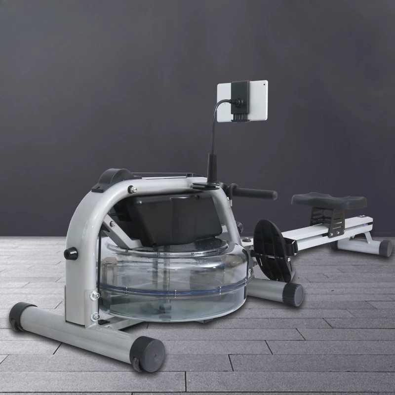 Commercial Adjustable Water Resistance Rowing Machine Household Sports Fitness Equipment