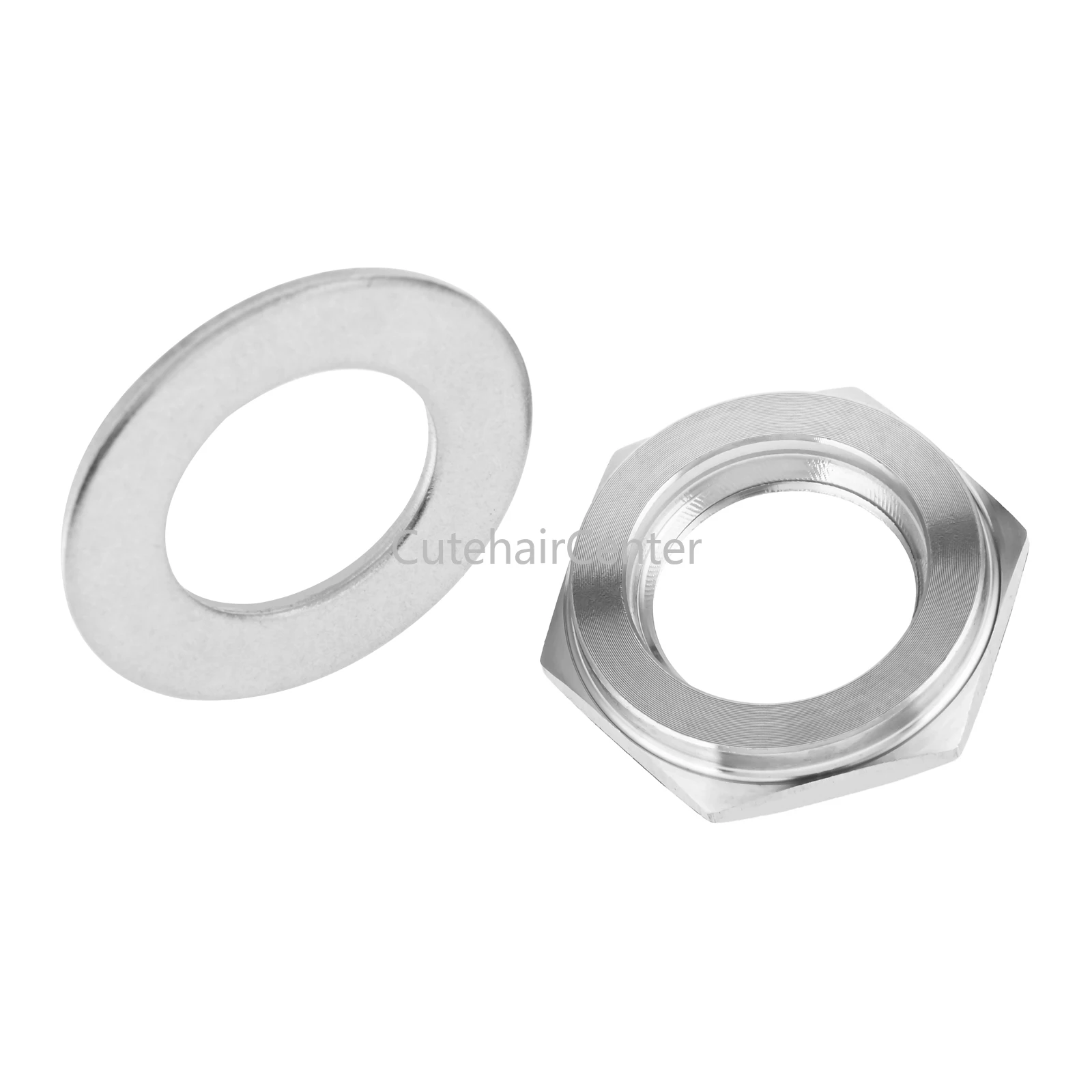 

BQ300 4903101 Thermometer Nut Washer Installation Metallic Gasket kit Replace for Tel-Tru Thermometer fit 1/2" NPT Male Thread