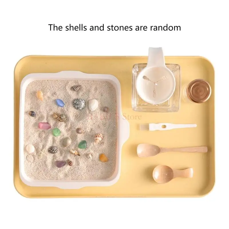 Outdoor Sand Activity Set Boasting Vibrant Shapes and Color to Cognitive Skills and Imagination for Toddler