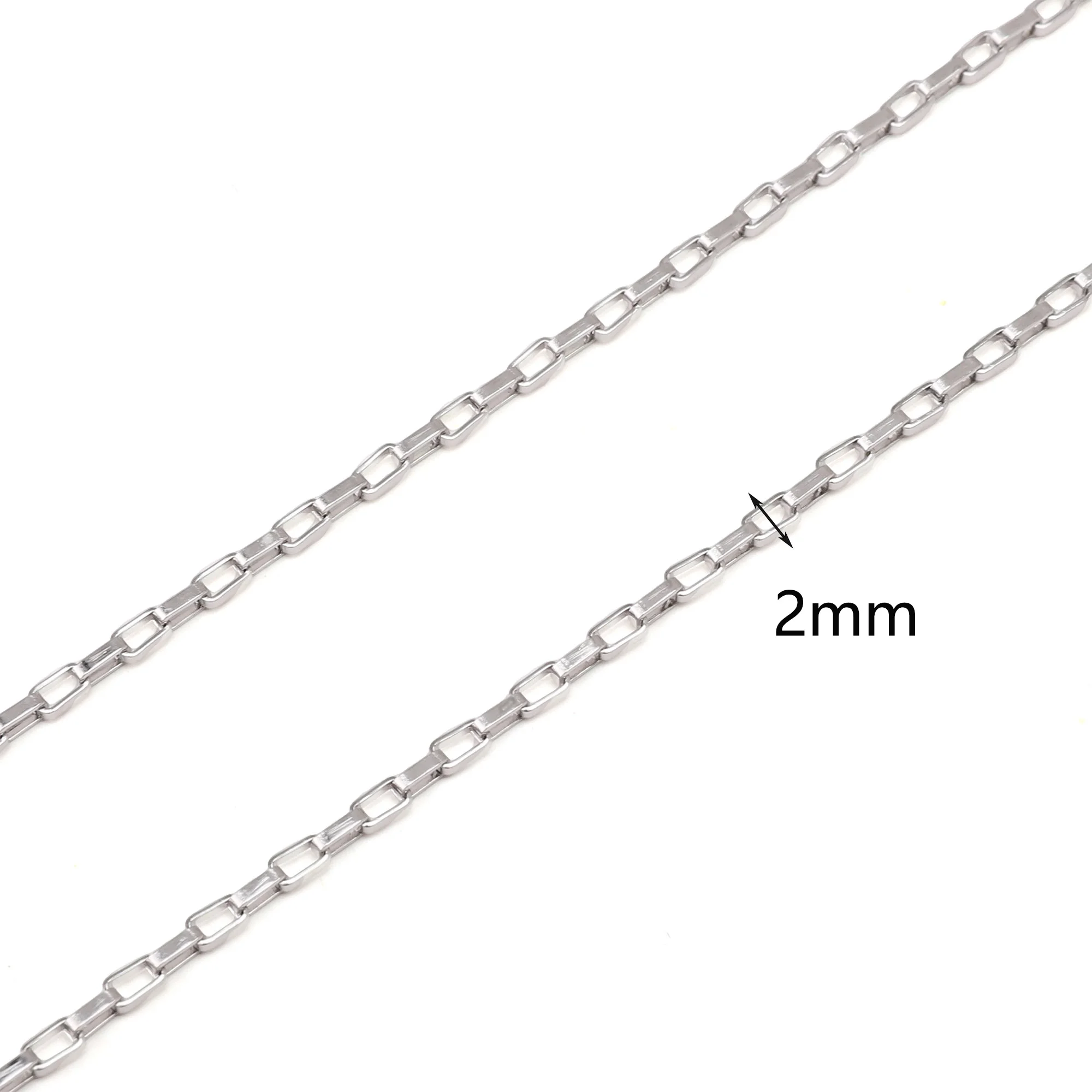 1m Stainless Steel Chain for Jewelry Making