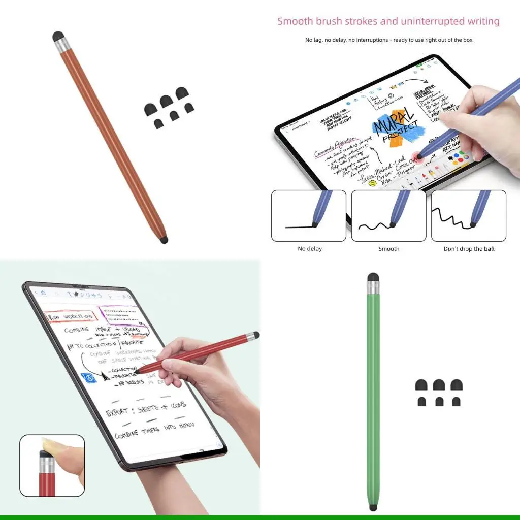 

U55C Емкостный стилус премиум-класса для планшетов, телефонов, функциональность наклона и быстрый отклик для точного письма