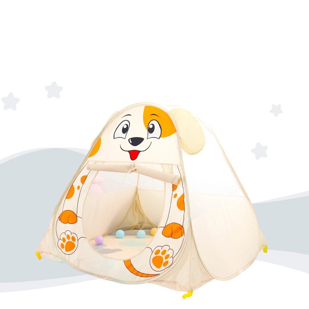 Barraca estilo cachorro para casa, castelo em forma de casa, casinha infantil, design animal criativo