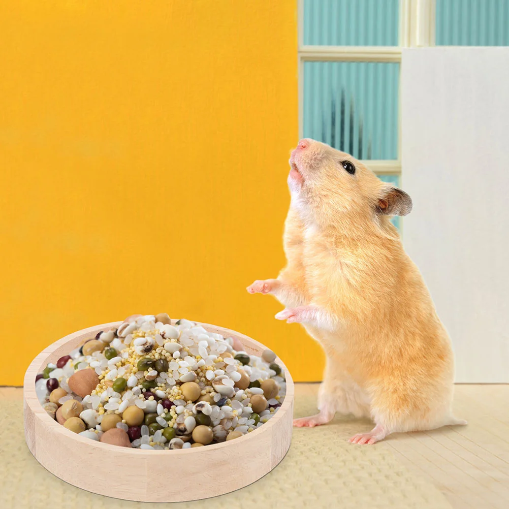 

Gerbil Hamster Food Bowl Squirrel Toy Feeding Guinea Pig Supplies Adorable Chinchilla