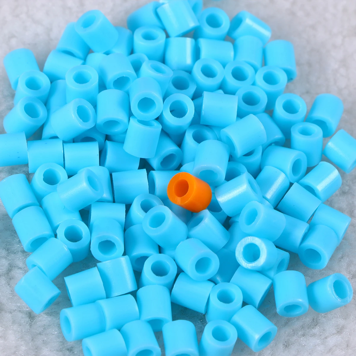 

1200pcs Diy 12 Color 5Mm Craft Kit For Kids Fuse Beads Set Style Art Game With Pegboard Ironing Paper Tweezer Creative Safe