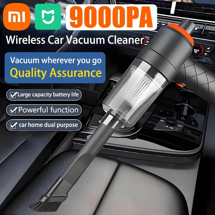 

Xiaomi Wireless 9000Pa Car Vacuum Cleaner 120W Cordless Handheld Auto High Power Car Mounted Portable Vacuum For Home Office Car