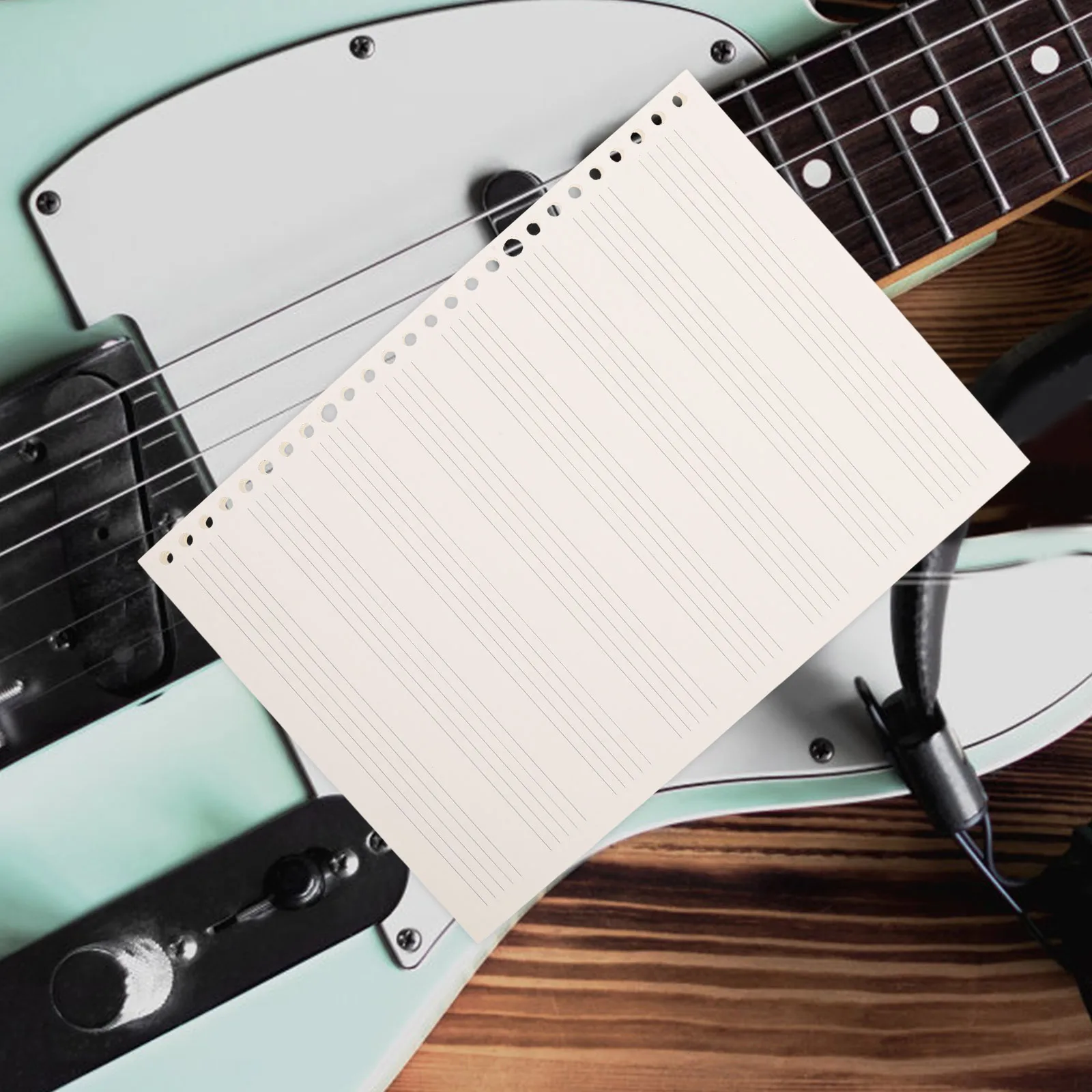 3 قطعة دفتر ممارسة خمسة المدمجة ورقة فارغة كتاب الموسيقى لتركيب البيانو الغيتار الموظفين ورقة المفكرة #3