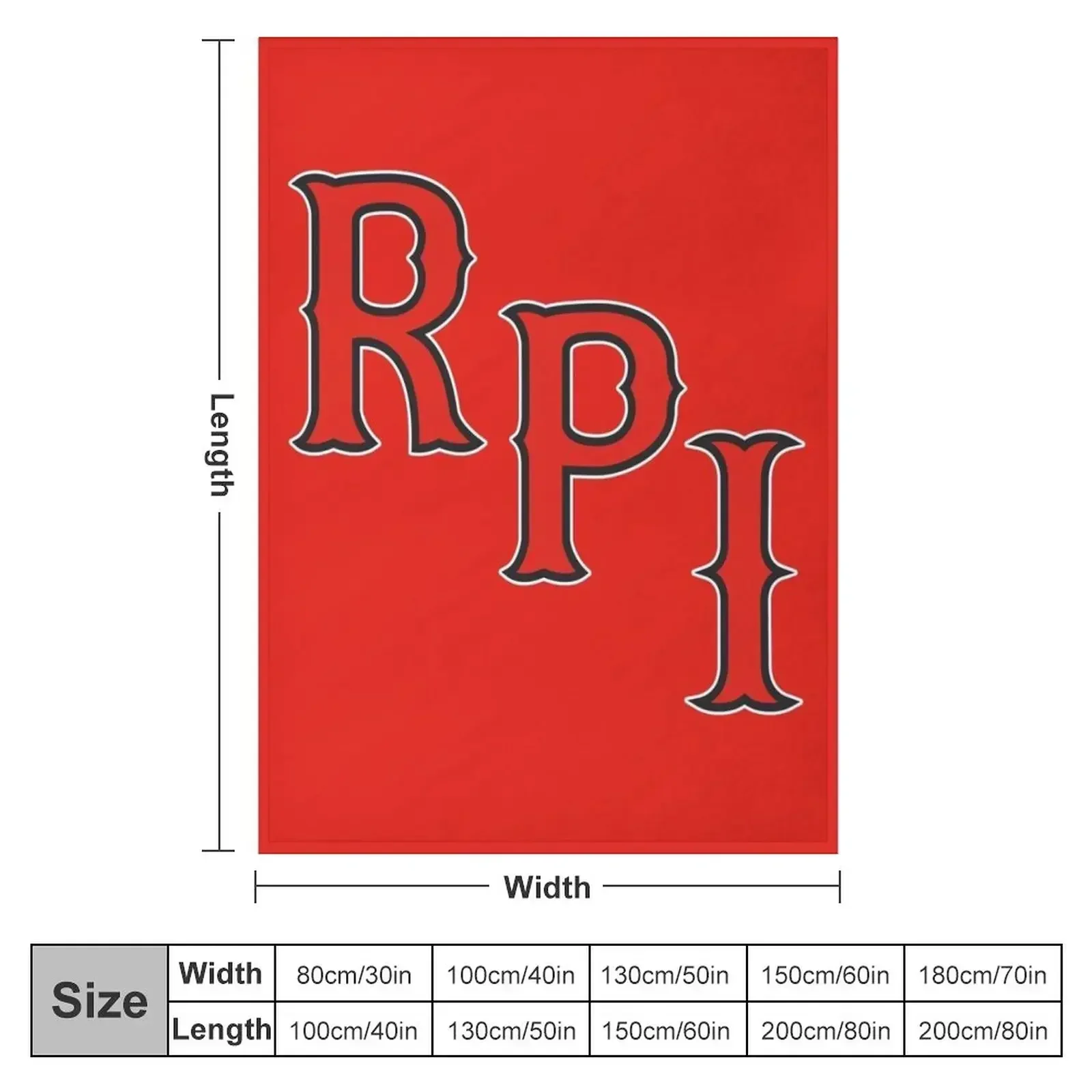 RPI Engineers Throw Blanket Winter beds Thins Soft Big sofa bed valentine gift ideas For Decorative Sofa Blankets