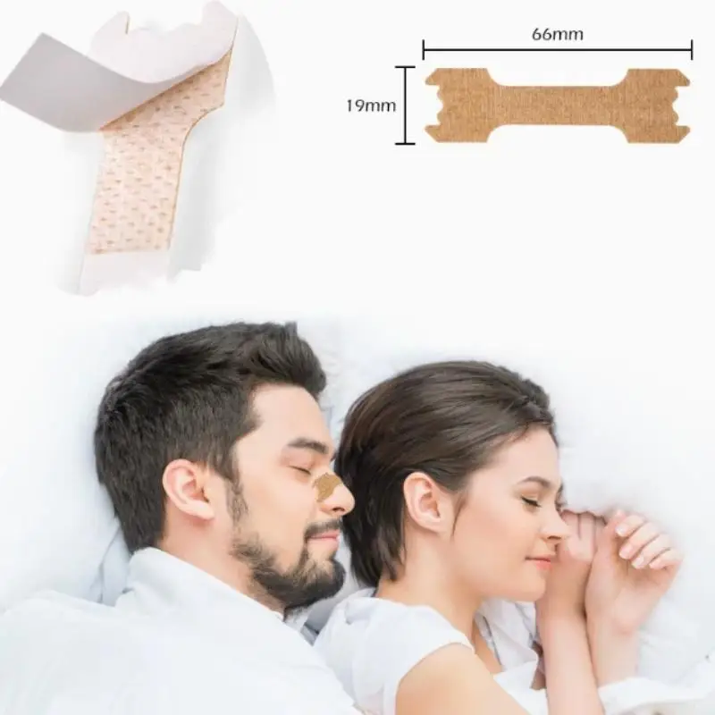 12/30Pcs Anti Snore Nasal Strips Effective Nasal Passage Expansion Gentle Adhesive Improve Night Sleep Breathing Snoring Relief