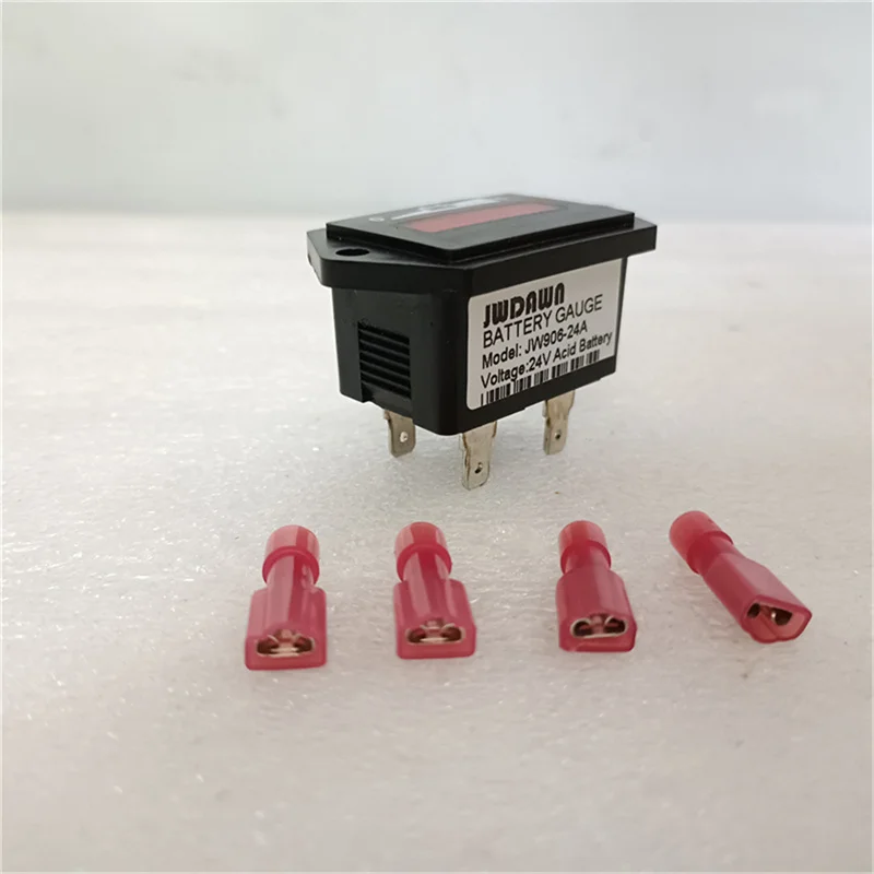 

24V Battery Hour Meter Battery Gauge Indicator Replace Curtis 906T24BNBAO Forklift Stacker Pallet Truck Golf Cart Accessories