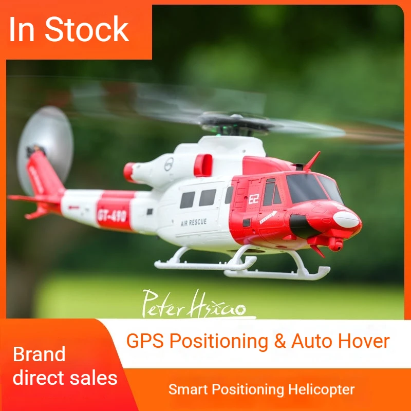 GOOSKY Rc Helicopter UH 1Y Venom Huey E2 3D Stunt Simulation Scale Military Model For Outdoor Flying Adult Hobby Enthusiasts