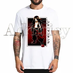 JAPAN Anime Shaman King Yoh Asakura Amidamaru Harajuku Men's Tshirt Printed Unisex Short Sleeve T Shirt Casual T-shirt Male Tops
