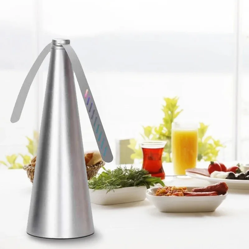 TOPMAYA Ventilateur anti-moustiques et mouches portable USB ou alimenté par batterie, lutte antiparasitaire des insectes pour camping et pique-nique en intérieur et en extérieur