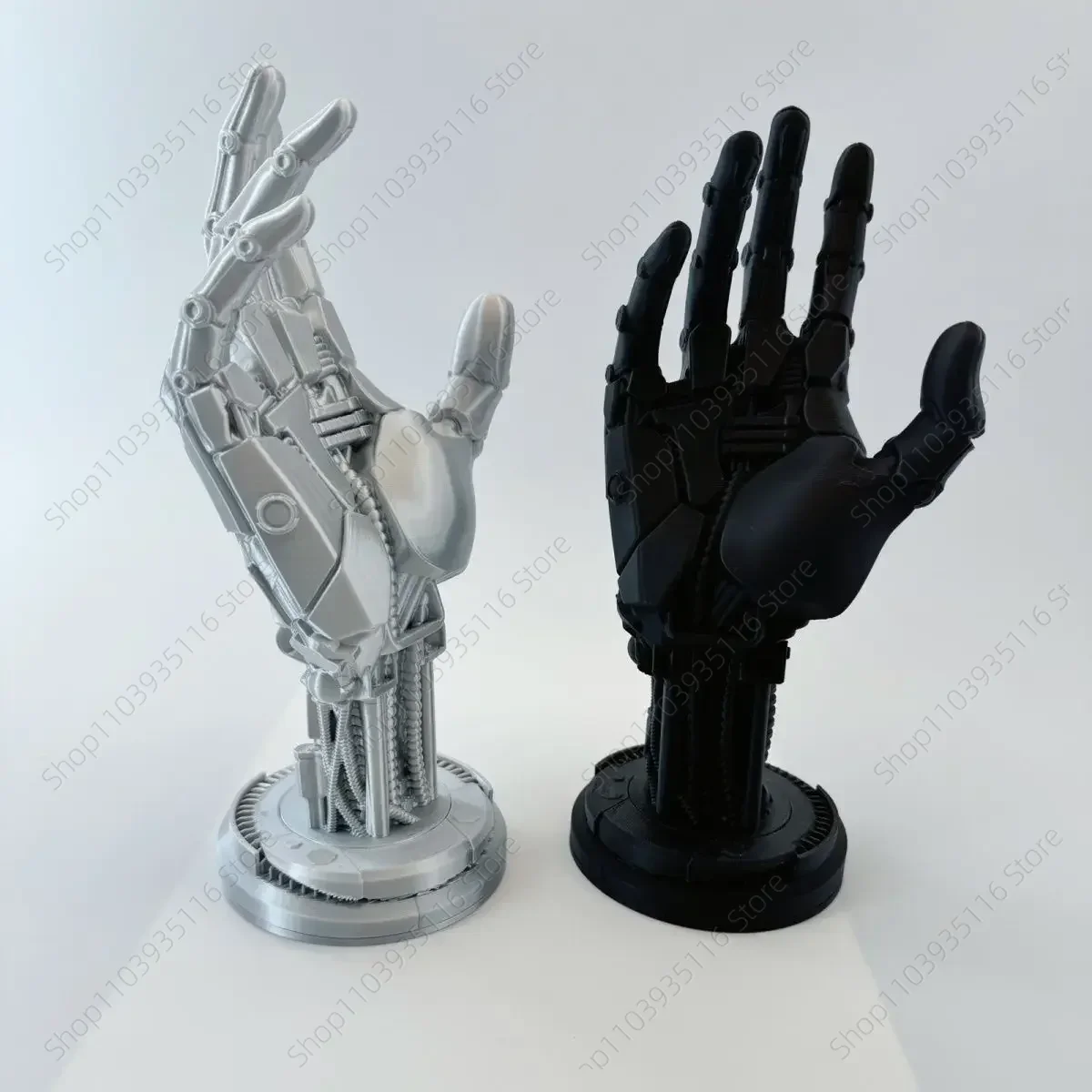 Manipulator Machine Hand Desk Decor Model GamePad Headset Holder 3D printing Gift Cyberpunk style