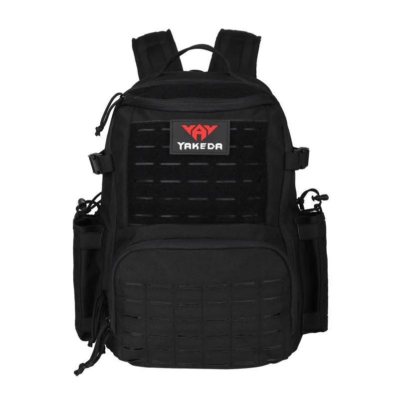 MOLLE Outdoor Hunting Tactical Backpack Breathable Combat CS Outdoor Hiking Training Shoulder Bag BK-2357-BC