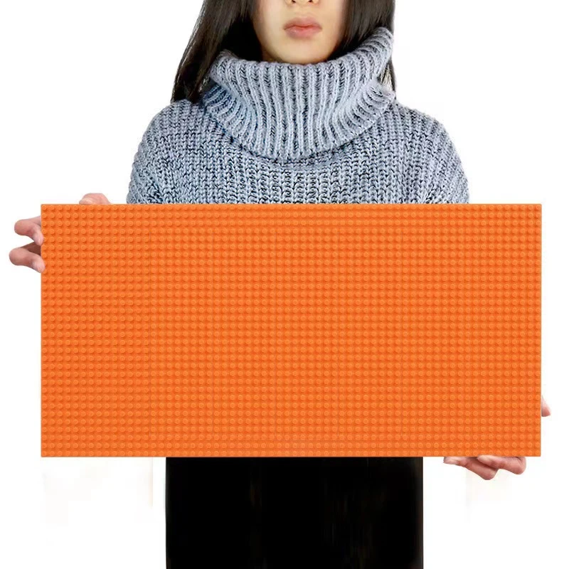 32x64 Dots bouwsteen wandpaneel, DIY creatieve baksteengrondplaat compatibel met merken, cadeau voor kinderkamer decor