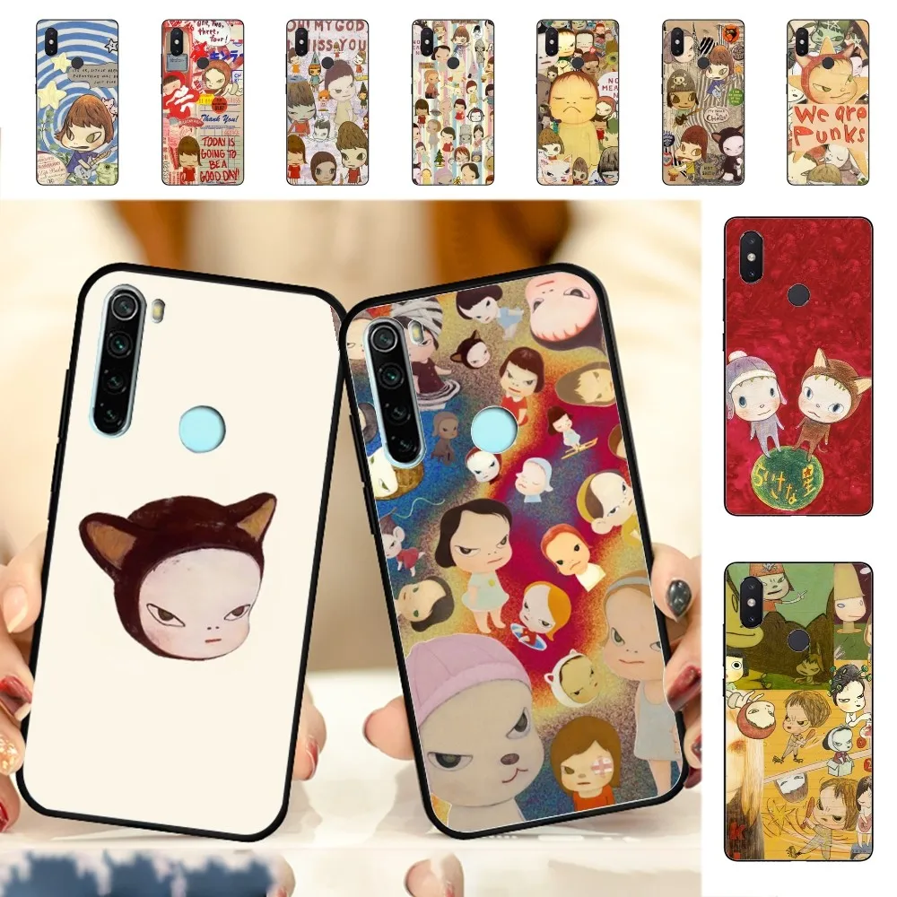 N-Nara Y-Yoshitomo Phone Case For Redmi Note 4 X 5 A 6 7 8 T 9 9S 10 11 11S 11Epro Poco M3 pro