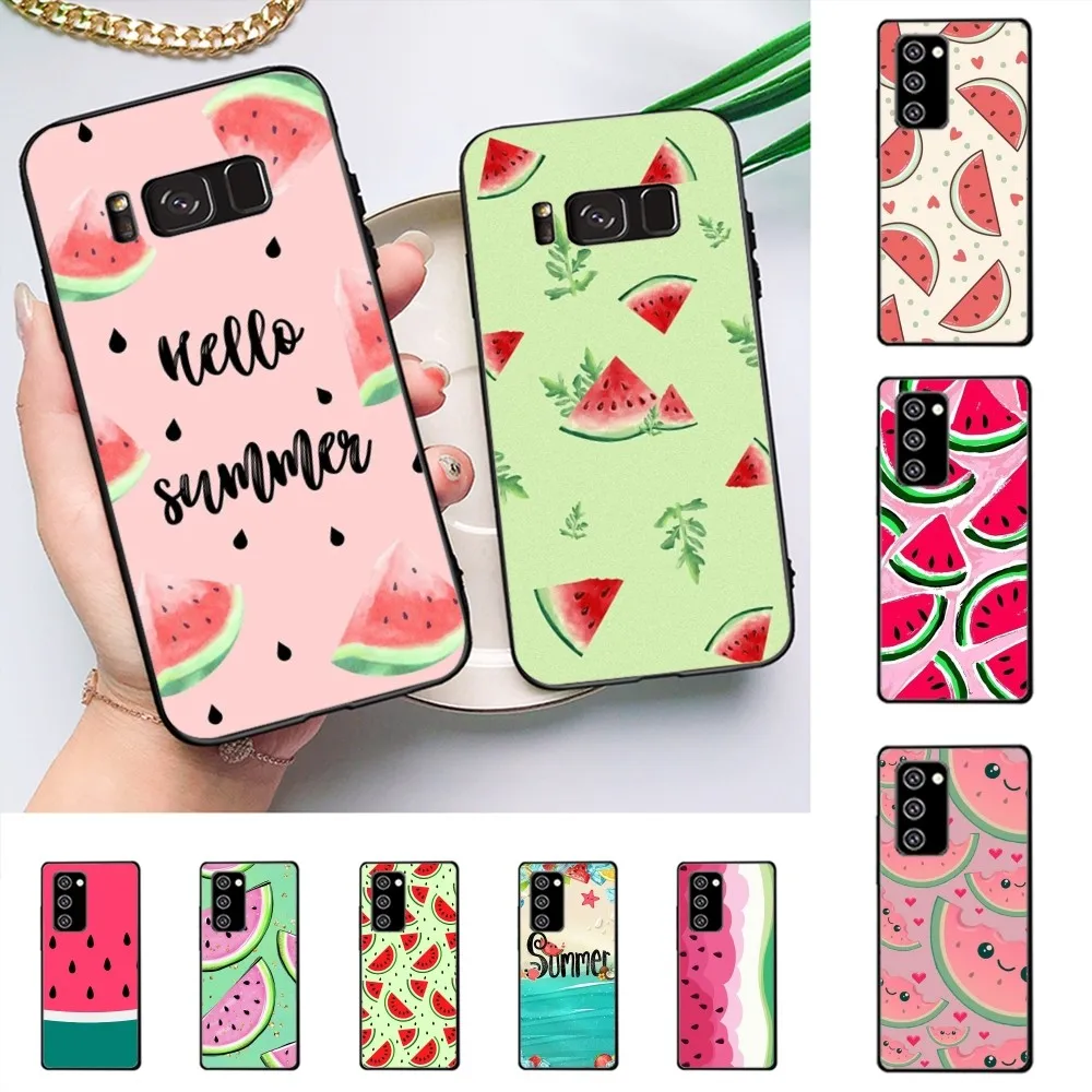 Summer Cartoon Watermelon Phone Case For Samsung J 7 Plus 7core J7 Neo J6 Plus Prime J6 J4 J5 Mobile Cover