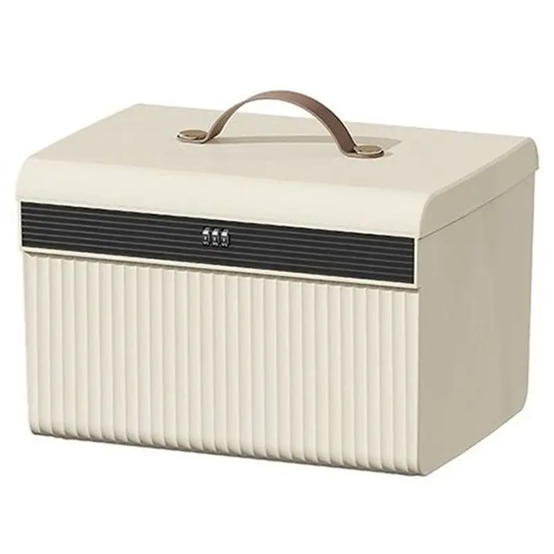 

【БЫШКА-ПРОДАЖА!】Новый трехзначный сейф с паролем, двухслойный запираемый замок, безопасность конфиденциальности, ящик для хранения большой емкости Hom