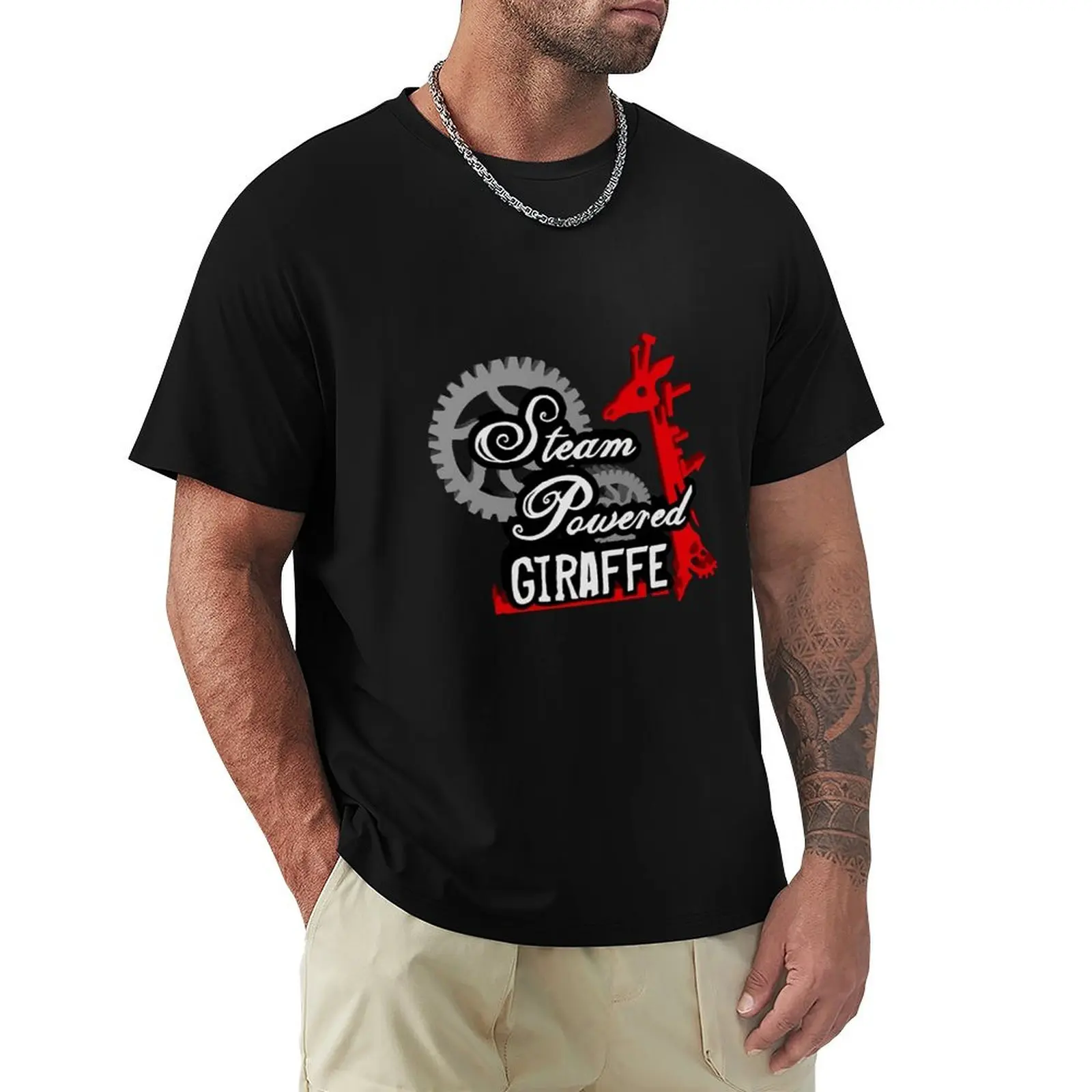 

Steam Powered Giraffe T-Shirt Short sleeve tee graphic t shirt vintage oversized customizeds plain black t shirts men